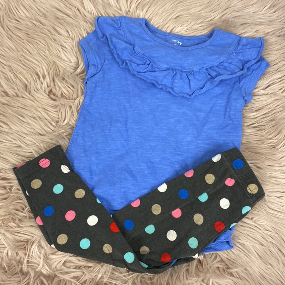 Polka Dot Girls Outfit